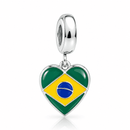 Berloque - Bandeira do Brasil