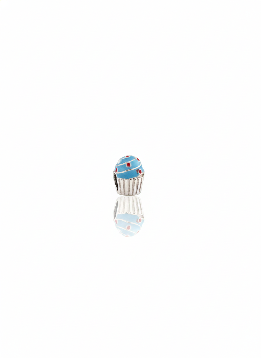 Berloque - Cupcake azul