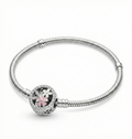 Pulseira - Fecho Rosa Cravejada