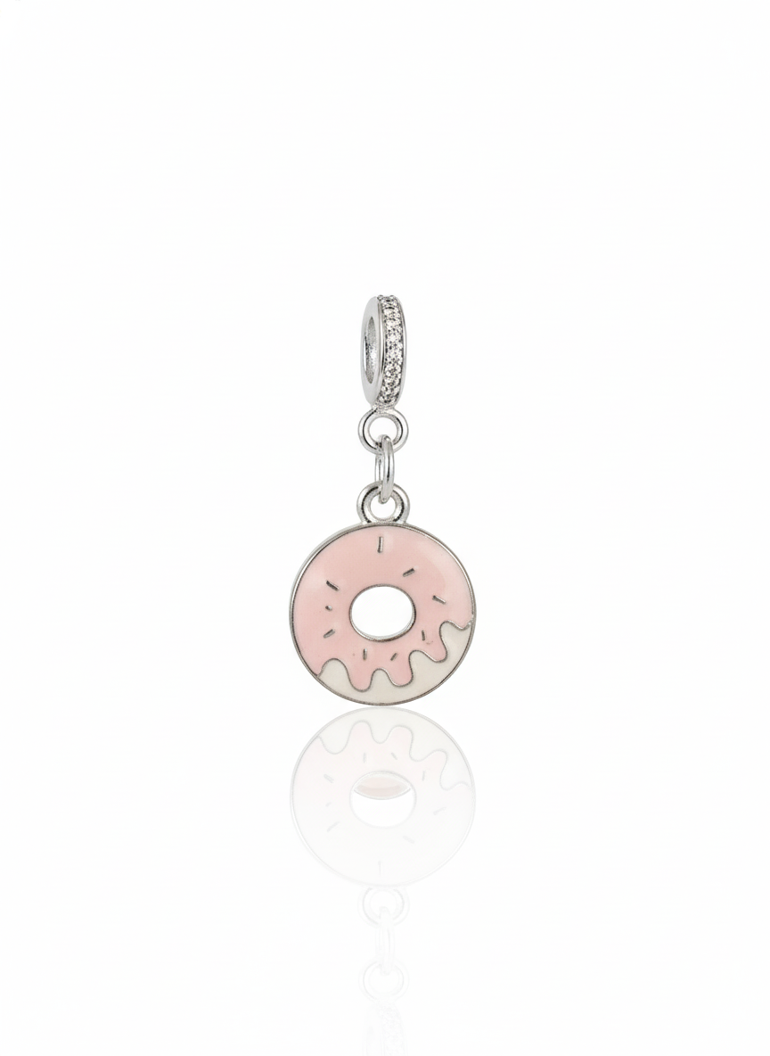 Berloque - Rosquinha Rosa