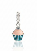 Berloque - Cupcake Azul/Rosa